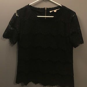 Lace dress shirt